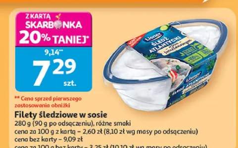 filety śledziowe w sosie