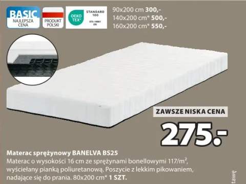 materac sprężynowy