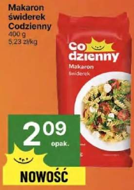 makaron świderki