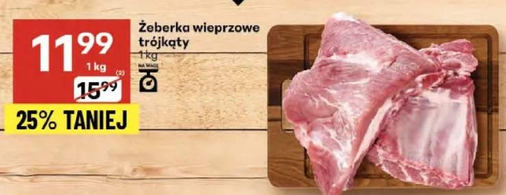 żeberka wieprzowe