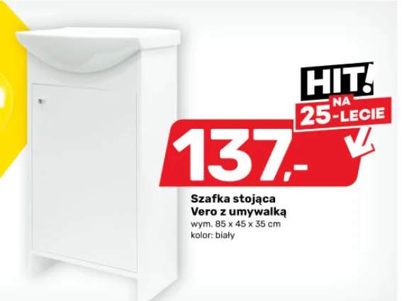 szafka z umywalką