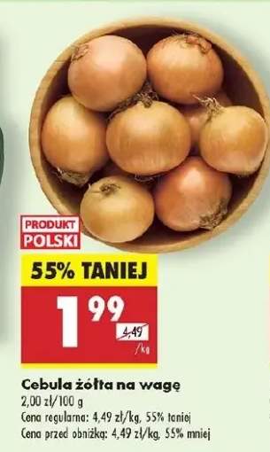 cebula żółta