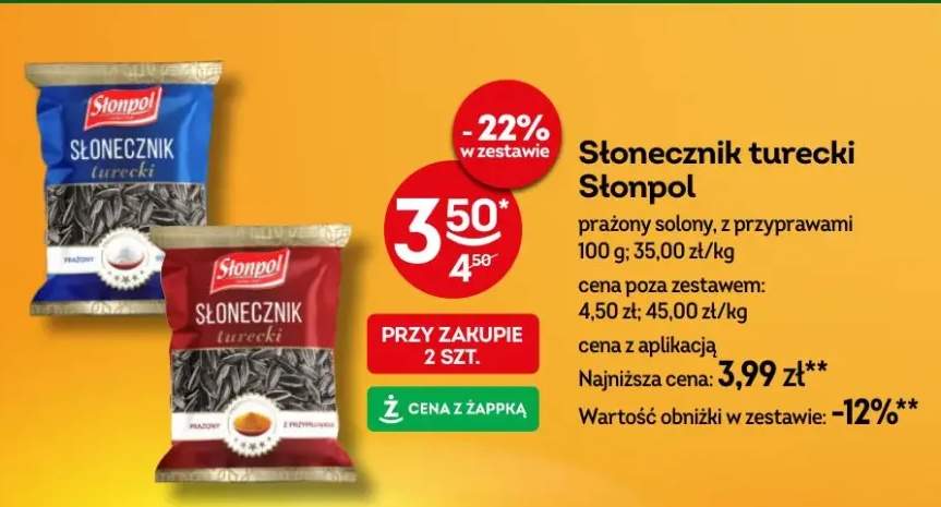 słonecznik prażony