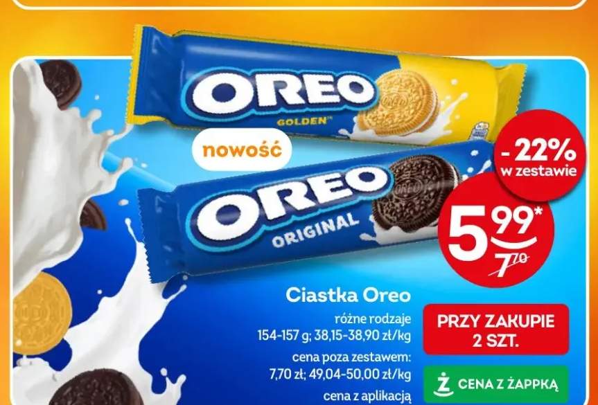 ciastka Oreo