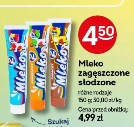 mleko zagęszczone