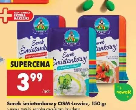 serek śmietankowy