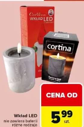 wkład LED do znicza