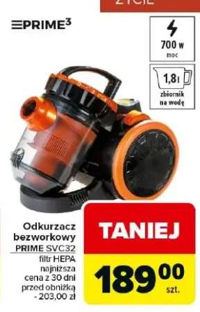 odkurzacz bezworkowy
