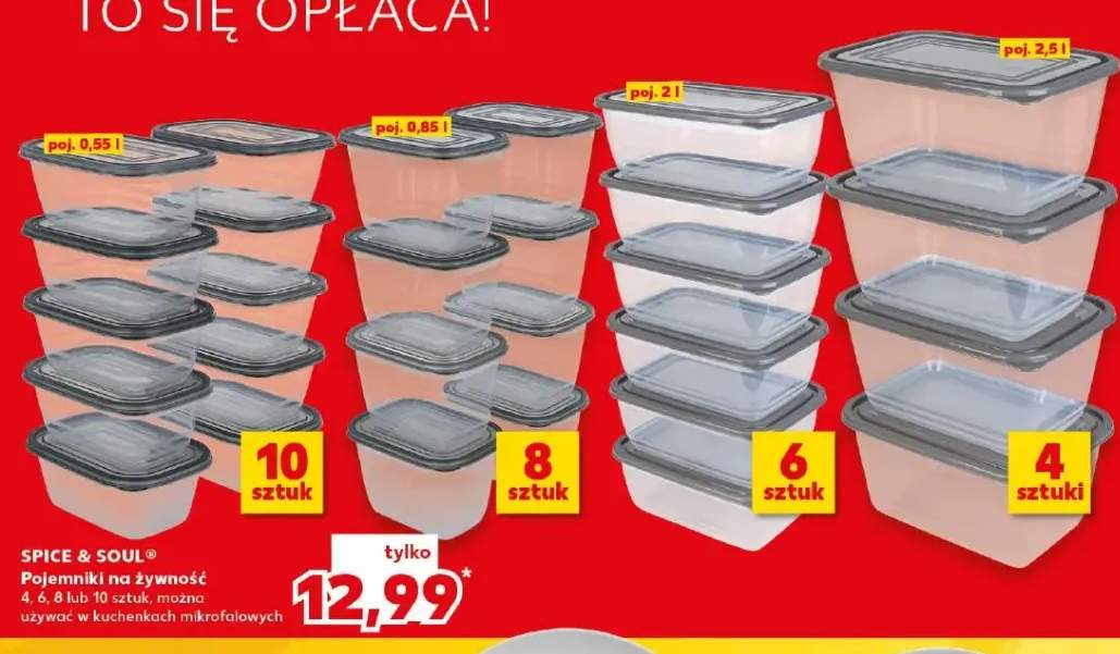 pojemniki do żywności