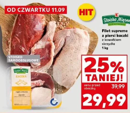 filet z piersi kaczki