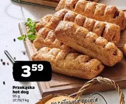 hot dog z parówką