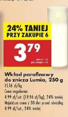 wkład parafinowy do znicza