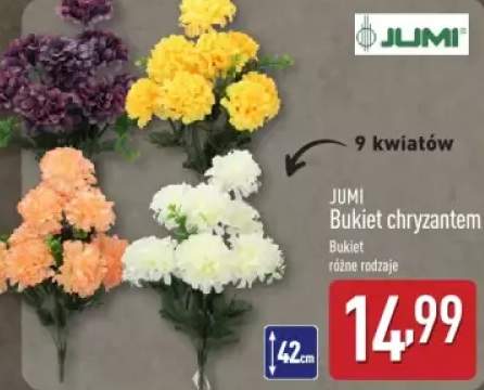 bukiet sztucznych kwiatów