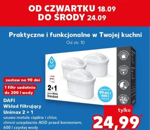 wkład filtrujący