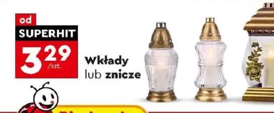 wkład do znicza