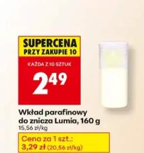 Wkład parafinowy do znicza