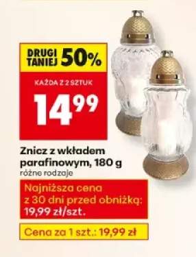 wkład do znicza