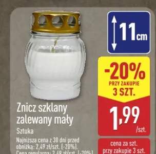 Znicz szklany