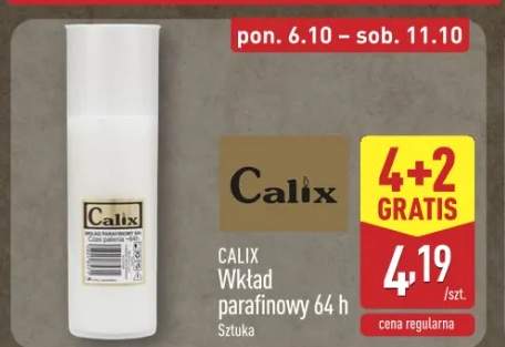 Wkład parafinowy do znicza