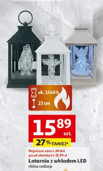 wkład LED do znicza