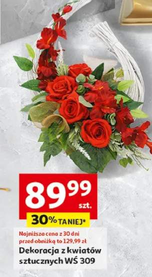 kwiaty sztuczne