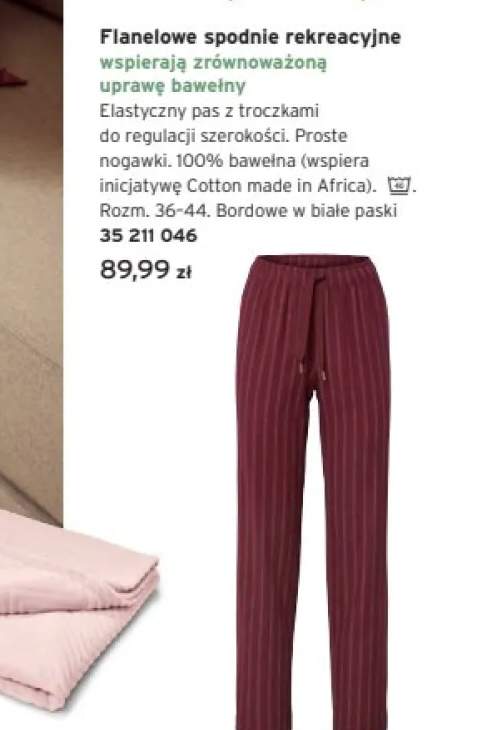 spodnie rekreacyjne