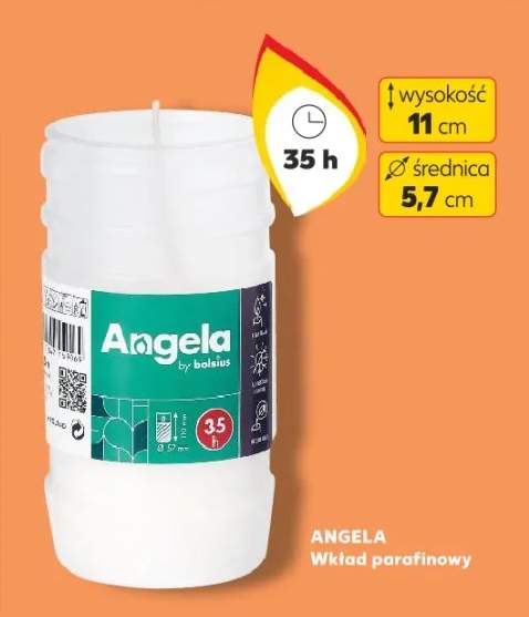 Wkład parafinowy do znicza