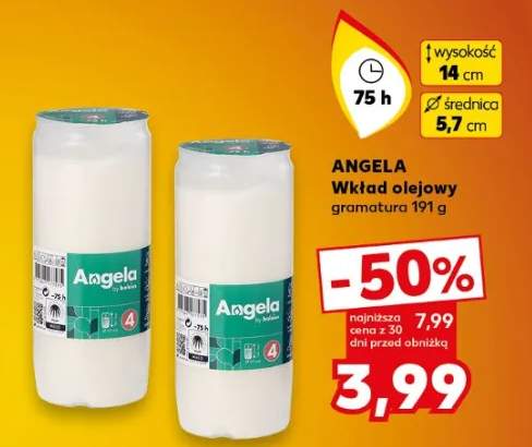 Wkład olejowy do znicza