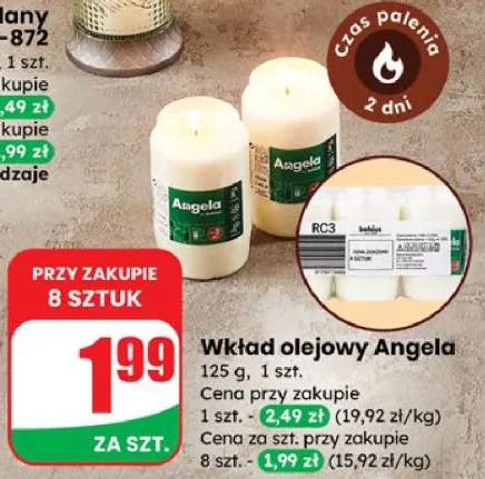 Wkład olejowy do znicza