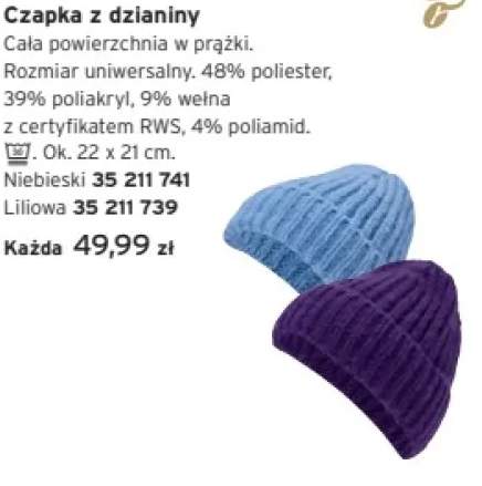 czapka damska