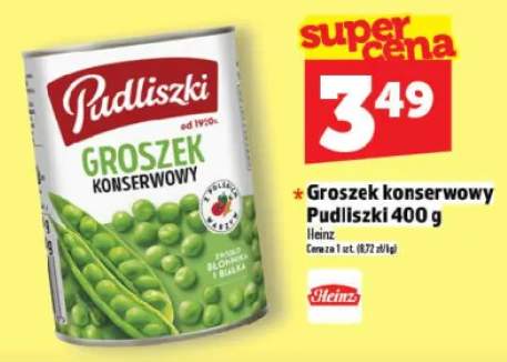 groszek konserwowy