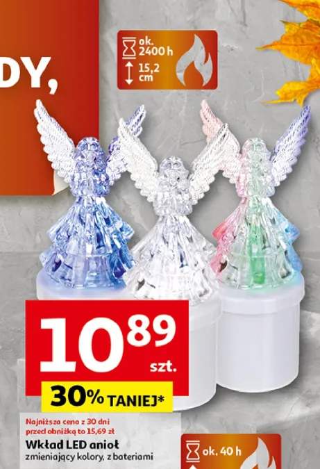 wkład LED do znicza