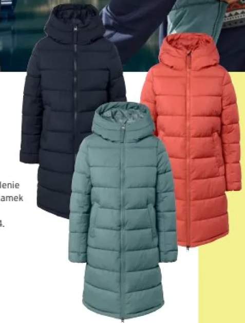 płaszcz pikowany damski