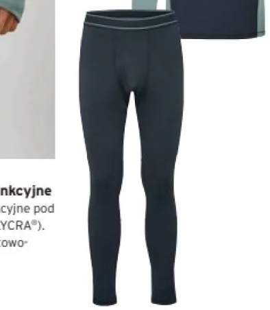 legginsy termoaktywne
