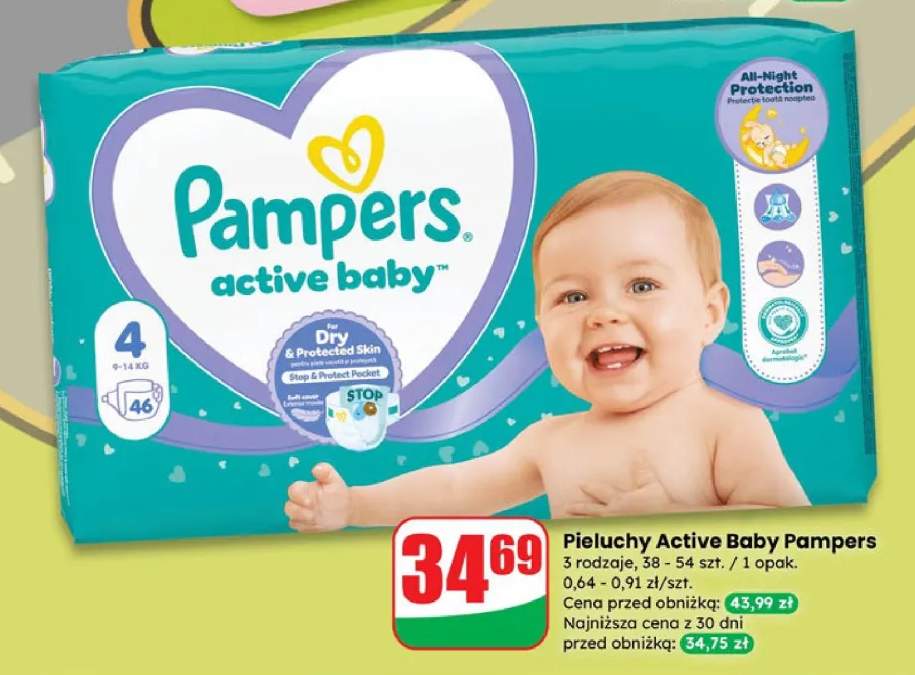 pieluszki Pampers
