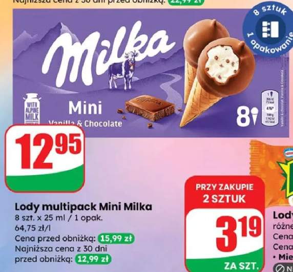 lody rożek