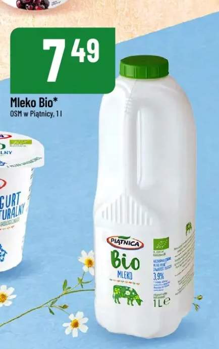 mleko ekologiczne