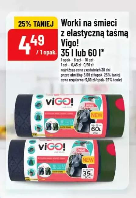 worki na śmieci