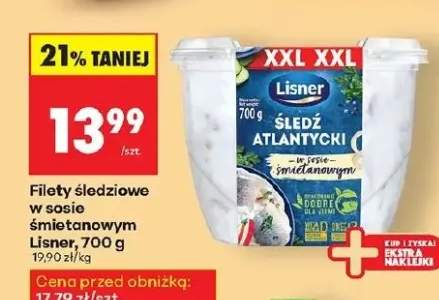filety śledziowe w sosie