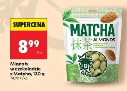 migdały w czekoladzie