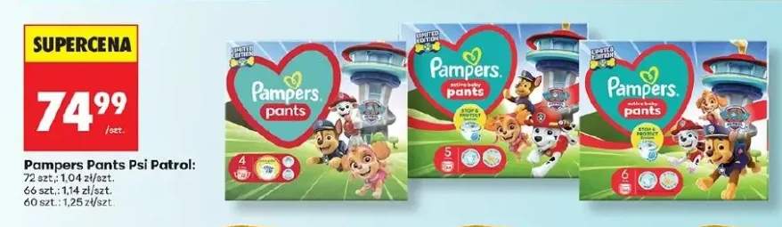pieluszki Pampers