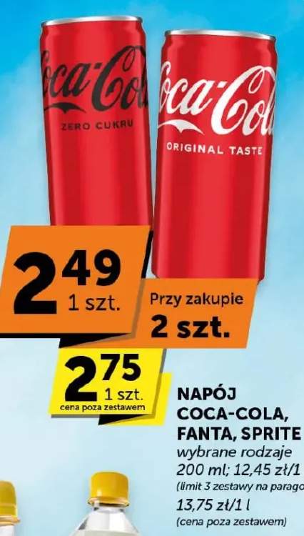 napój gazowany