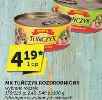 tuńczyk rozdrobniony