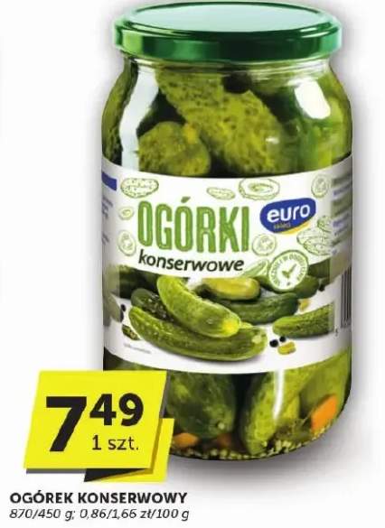 ogórki konserwowe
