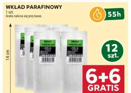 wkład parafinowy do znicza