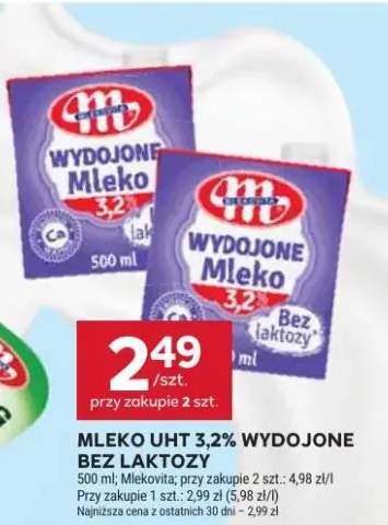mleko bez laktozy