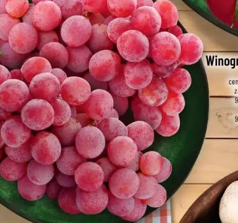 winogrona różowe