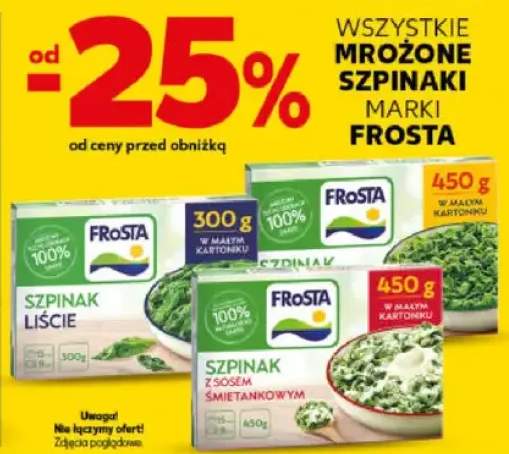 szpinak mrożony
