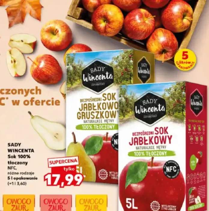 sok tłoczony