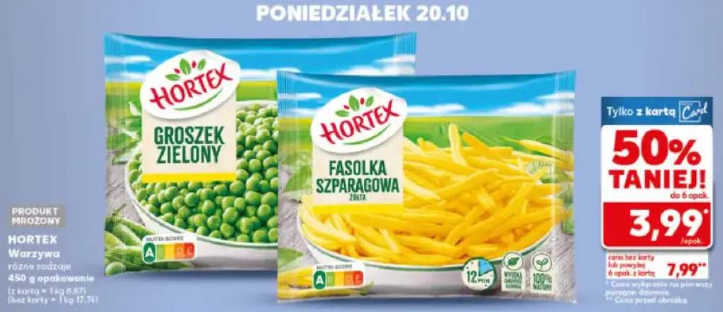 warzywa mrożone